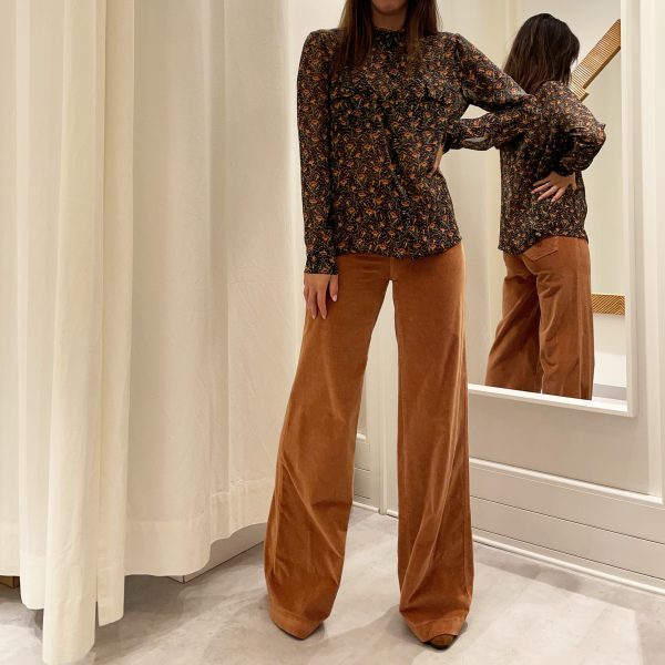 Kiltie - Pantaloni Palazzo Fustagno