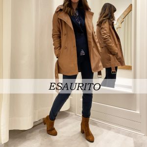 Bully - Soprabito Trench Corto in Pelle