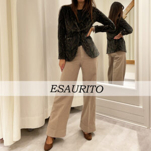 Circolo 1901 - Giacca Velluto Fantasia Foglie