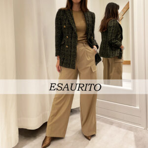 Saulina Milano - Giacca Doppiopetto Bouclè Lurex