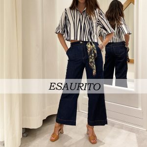Alpha Studio - Camicia Corta Righe Astratte