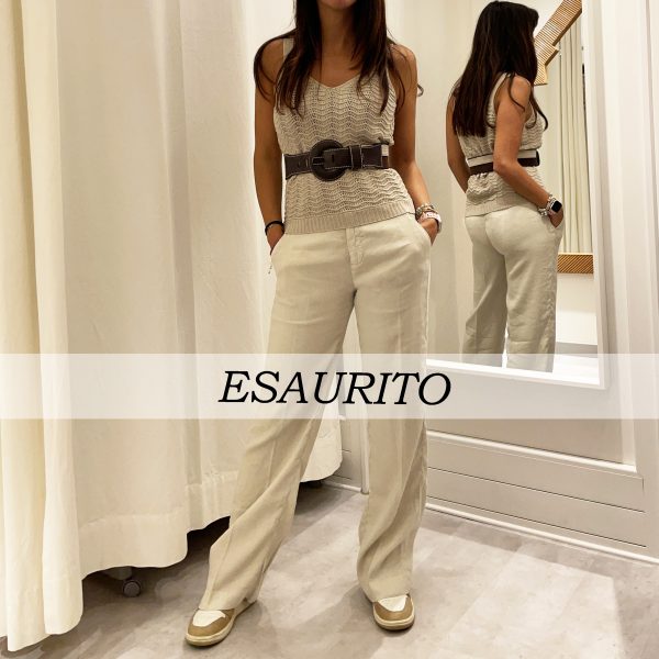 Mason’s – Pantaloni Palazzo Lino Beige
