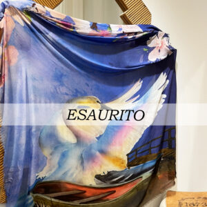 D'aniello - Sciarpa Fantasia Cigno