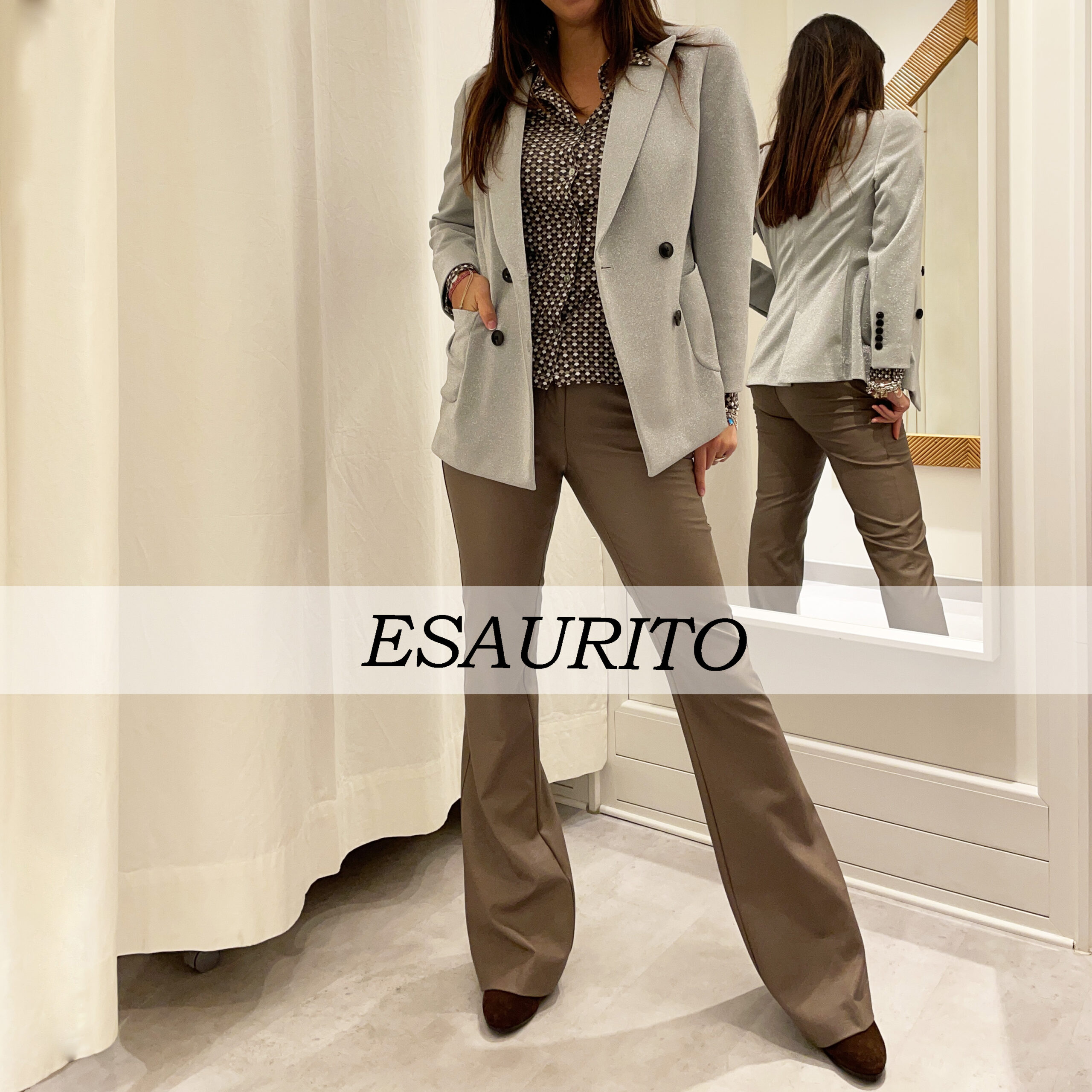 Saulina - Giacca Doppiopetto Lurex