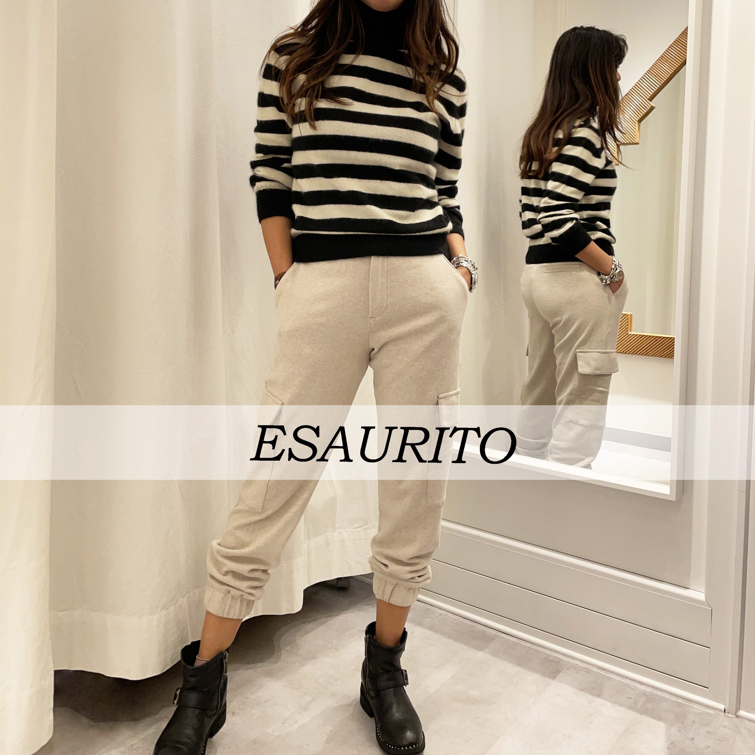 Mason's - Pantaloni Cargo Jersey