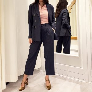 Circolo 1901 - Pantaloni Cropped Special Print Denim