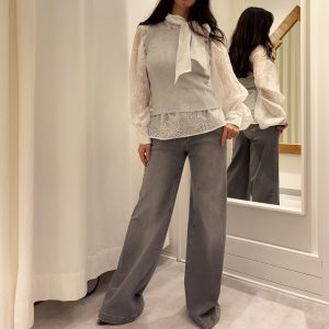Vicolo - Pantaloni Jeans Palazzo