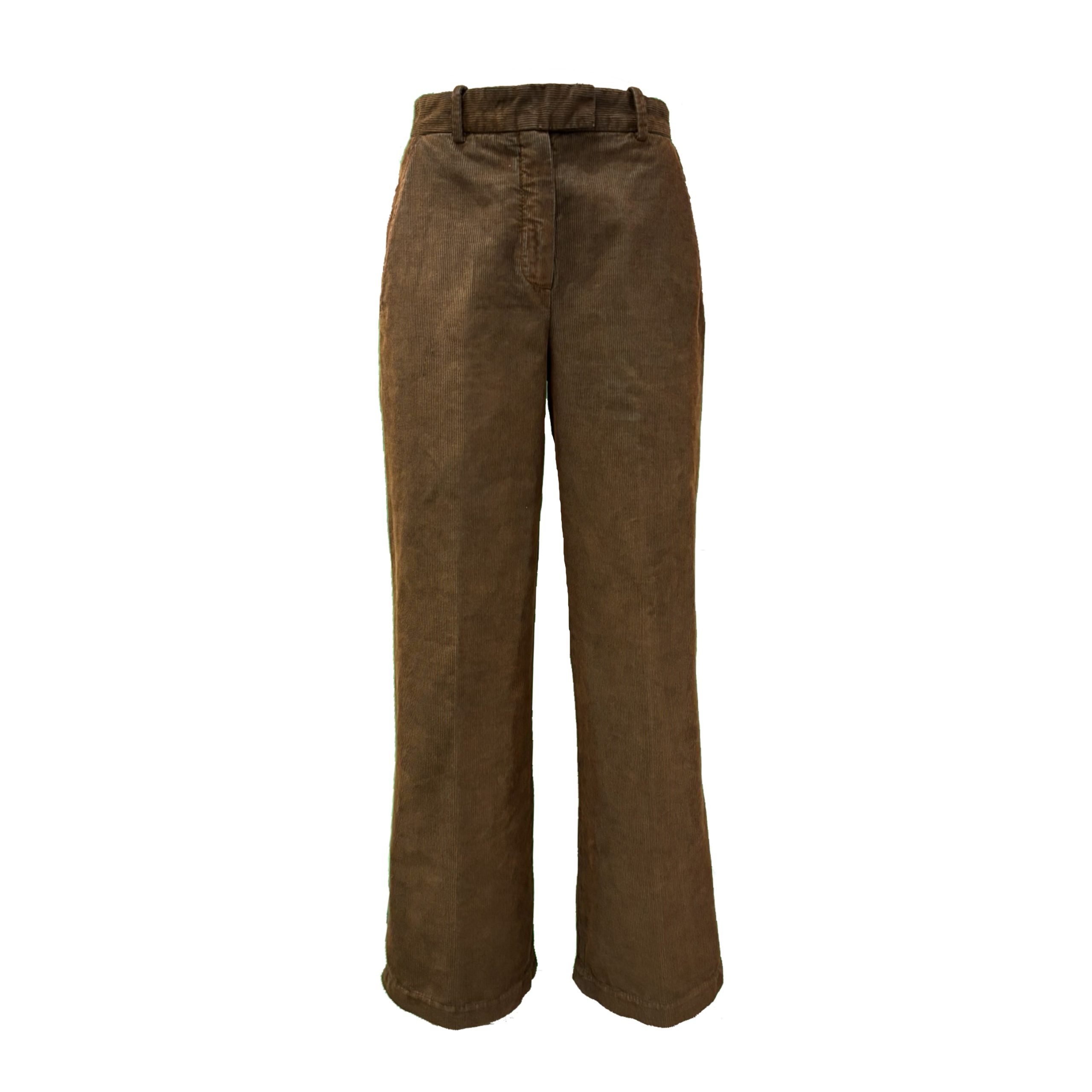 Circolo 1901 - Pantaloni Palazzo Velluto Costine - immagine 2
