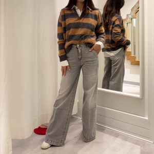 Vicolo - Pantaloni Jeans Palazzo