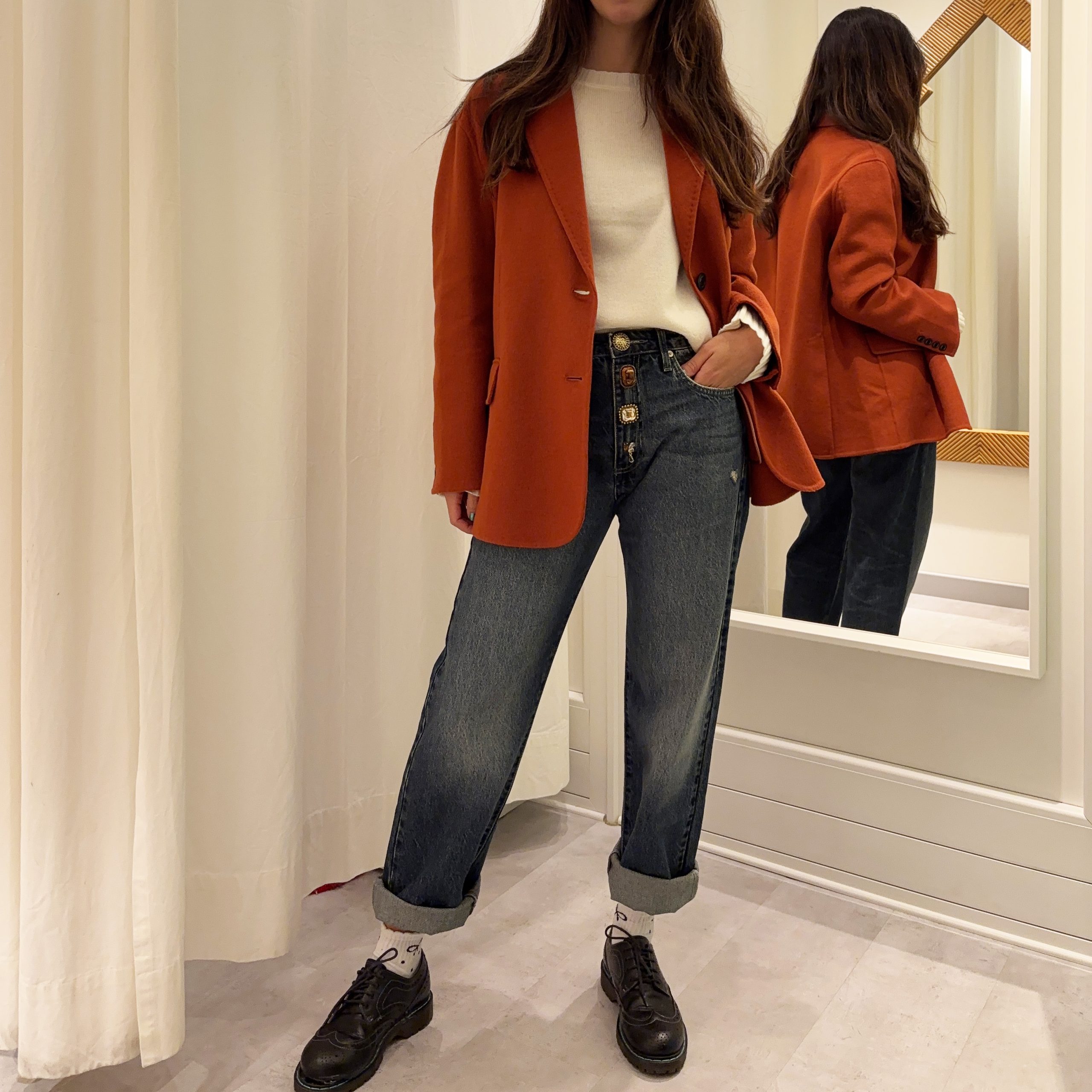 Vicolo – Cappotto Peacoat Monopetto